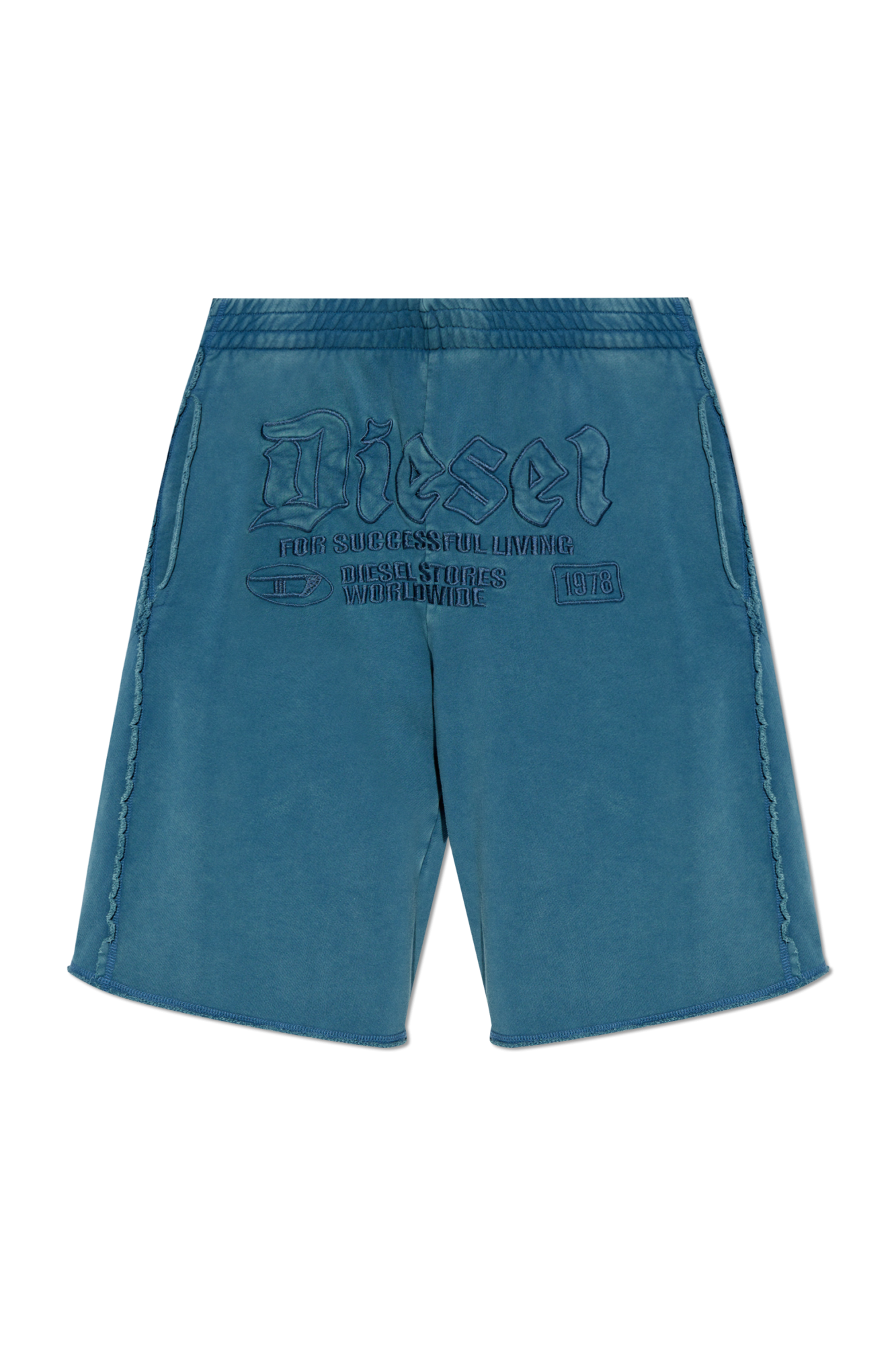 ★ODOR★ Caston raw shorts P0000FWE Short Cargo Garment Dyed + Stone Washed Stretch | Sand – No